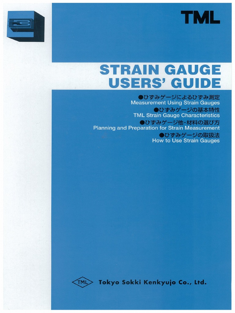 Strain Gauge Users Guide | PDF