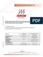 Hochdruckfilter Der Serie HF 705