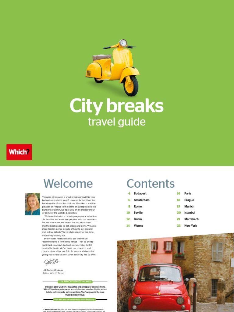 City Breaks Travel Guide | PDF | Budapest | Rome