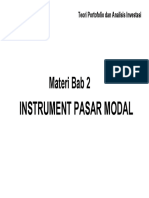 2 Instrumen Pasar Modal