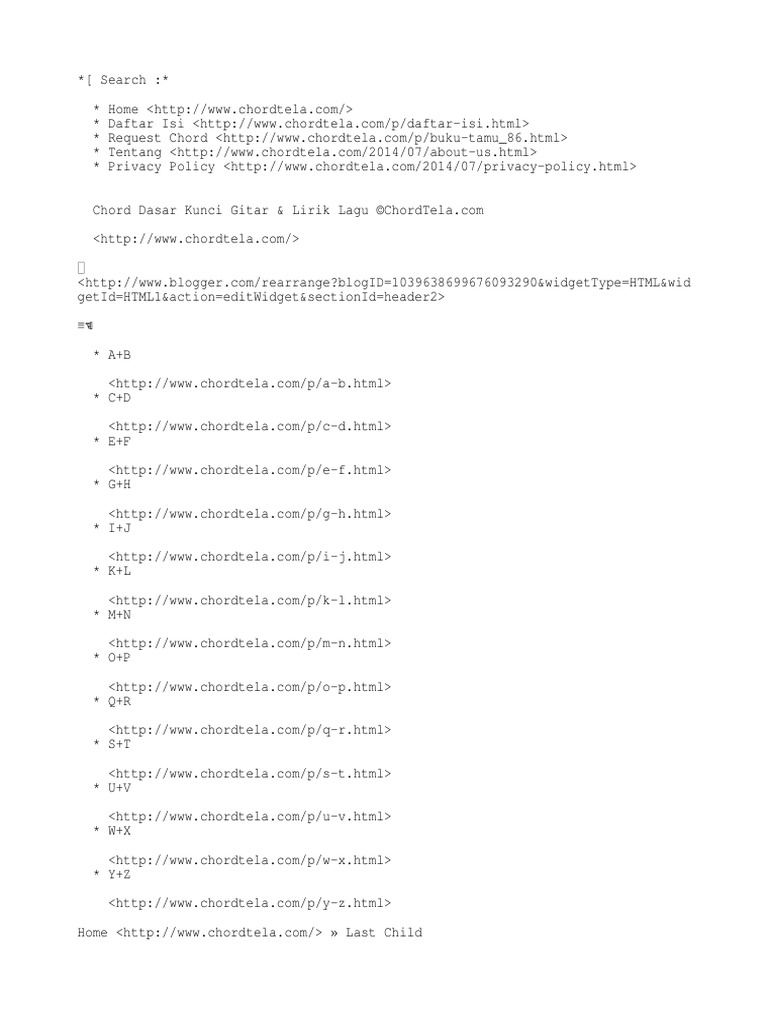 Kunci Gitar Lagu Surat Cinta Untuk Starla Chordtela