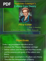 Download Culture Care Theory by dileepkumarduhs4817 SN34861082 doc pdf