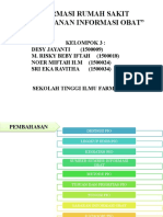 Farmasi Rumah Sakit "Pelayanan Informasi Obat"