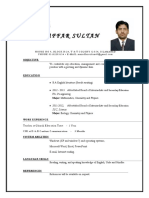CV Muzaffar Sultan Khan