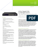 8-Port Gigabit Poe+ L2 Managed Switch: With 2 Gigabit Uplink Ports & 2 Dual-Speed SFP