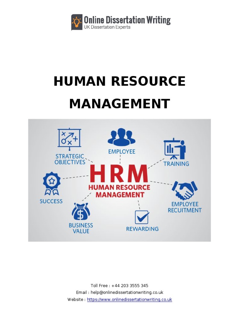 dissertation on human resource management