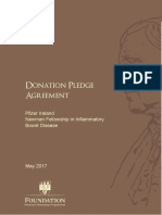 Draft Donor Agreement With UCD Foundation