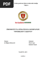 Download  Promotivna Strategija Preduzeca Swisslion by Lepa SN348620198 doc pdf
