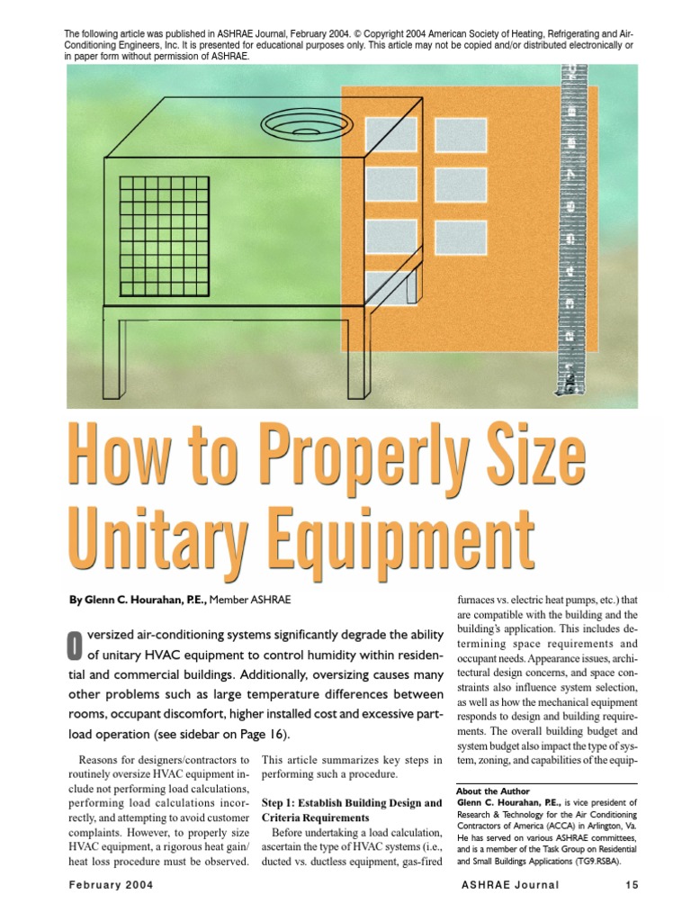 Unitary Hvac Equipment Definition – AJJBS