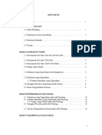 DAFTAR ISI Penerimaan Kas