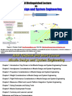 AIAA Distinguished Lecture-Missile Design and System Engineering-24 Slides