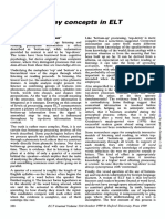 Key Concepts in ELT: 'Bottom-Up' and 'Top-Down'