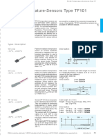 PT100 Detail and Resistance Temperature Chart PDF