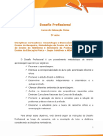 Desafio Profissional - Educação Física 5ª Série