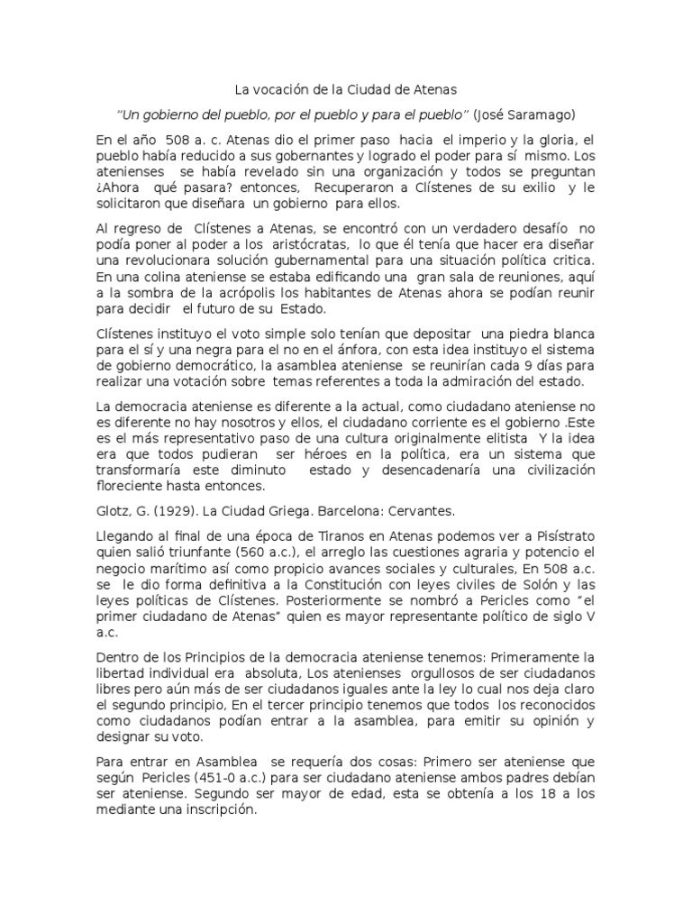 Democracia Ateniense 2 | PDF | Atenas | Democracia