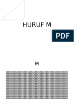 Huruf M