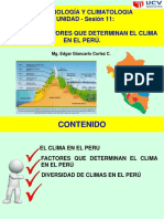 Sesion 11 - El Clima en El Perú