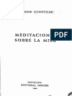 Schnitzler - Meditaciones Sobre La Misa.