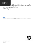 Configuring and Tuning HP Servers For Low-Latency Applications-C01804533