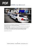 Download LSPDFR Documentation by AndreiBuscu SN348636531 doc pdf