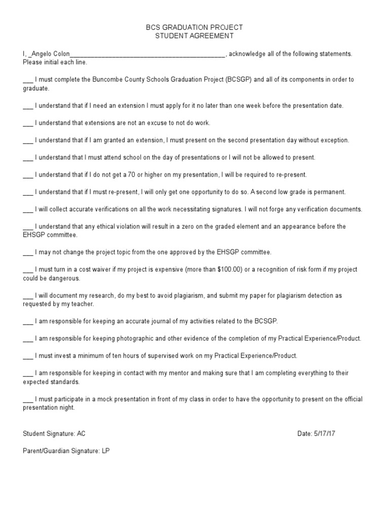 Studentagreement | PDF | Business