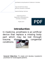 Myoelectric Prosthesis