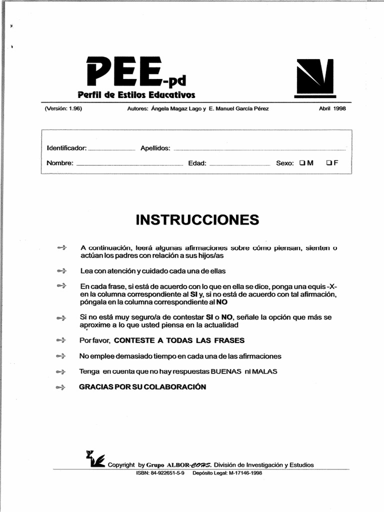Test PEE PDF | PDF