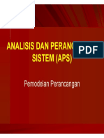 Analisis Perancangan Sistem - Pemodelan Kebutuhan