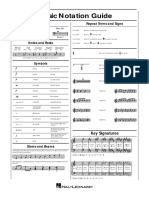 Music Notation Guide: Clefs Repeat Terms and Signs