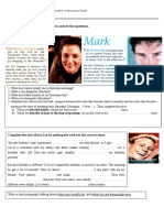 Reading Comprehension Grammar Simple Present vs Present Continuous Use