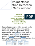 Kls B KLP 1 Topik 3 Instruments For Radiation Detection and Measurement