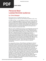 Sinister Wisdom 3 | PDF | Butch And Femme | Feminism