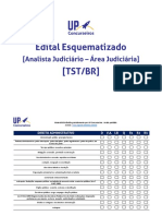 Edital Esquematizado - Analista Do TST