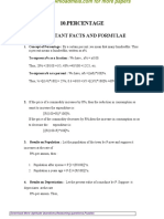 Part 1 Bank BCS Math Percentage