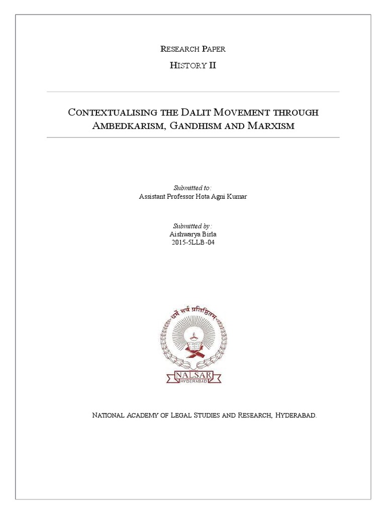 Research Paper on Gandhi | blogger.com