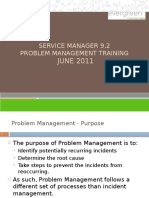 SM92 Problem Managementtraining
