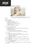 Desarrollo evolutivo infantil