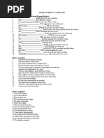 Present Perfect-Exercises