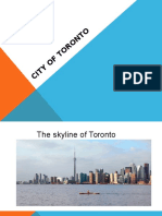 Toronto: A Diverse City of Over 3 Million
