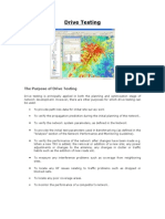 GSM Drive Testing
