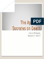 The Apology: Socrates On Death