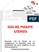 Administración industrial - Guía para pasantías