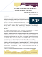 Sobreeducación en El Mercado de Trabajo Argentino en Un Período de Desempleo Masivo (1995-2003.)