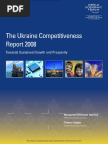 The Ukraine Competitiveness Report 2008