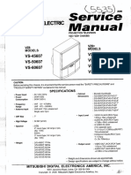 Manual de Servivio para TV Modelo VS-45607 PDF