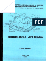 Hidrologia Aplicada Abel Mejia-UNA LA MOLINA 2006
