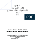 Proposal Bahasa Arab Hidayatul Mubtadiin