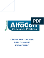 Alfacon Curso de Exercicios - Policia Federal Area Administrativa Lingua Portuguesa Pablo Jamilk 1o Enc 20131220174118