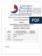 Faculty of Science and Mathematics Biology Department SBI3013 Information and Communication Technology in Biology