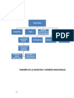 Tamano de La Muestra y Disenos Muestrale PDF